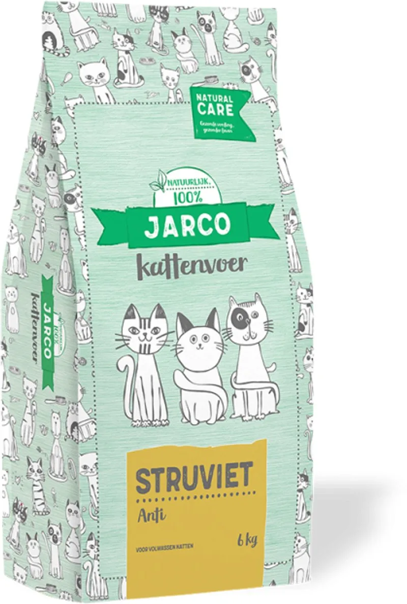 Natural Cat Anti-Struviet - Kattenvoer - Gevogelte 6 kg Care by Jarco – product photo