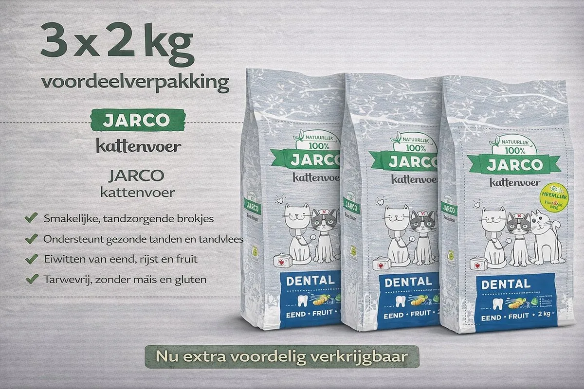 Premium Cat Vers Dental - 3x 2kg Voordeelverpakking by Jarco – product photo