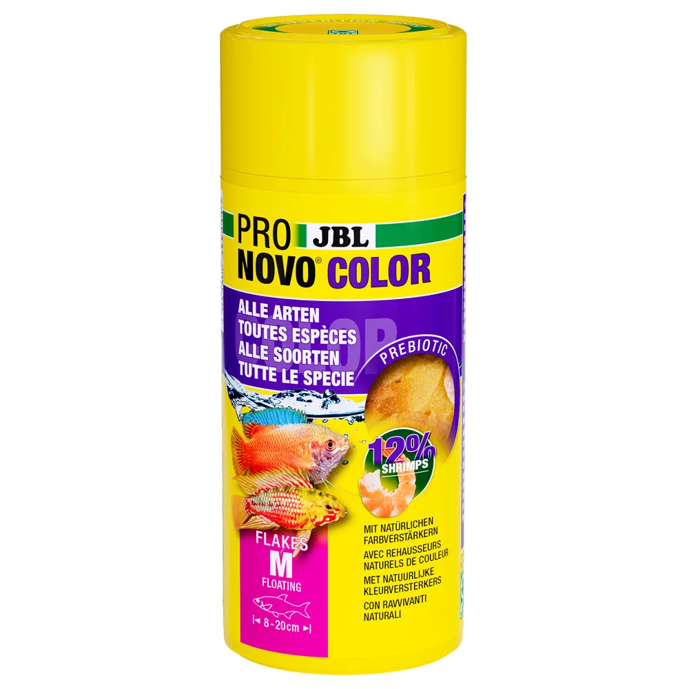 250 ml JBL ProNovo Color Flakes M visvoer by JBL – product photo