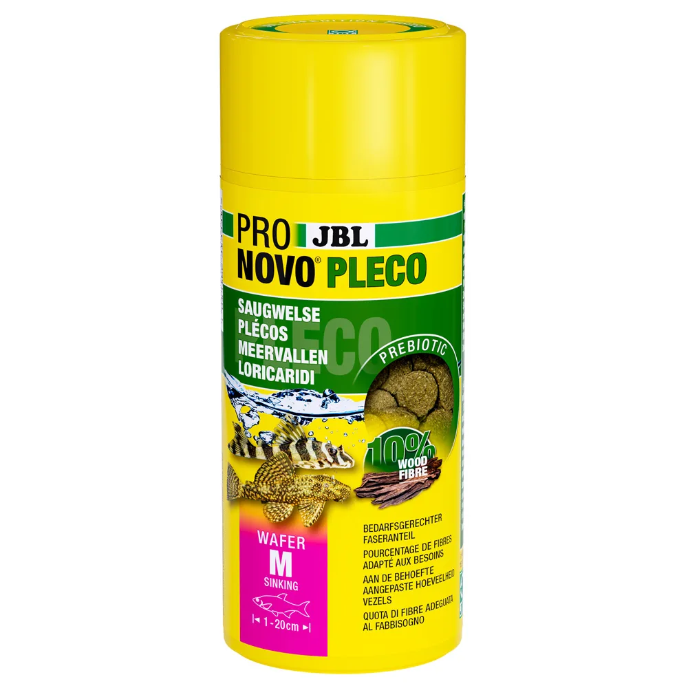 250ml JBL ProNovo Pleco Wafer M Fischfutter van JBL – productfoto