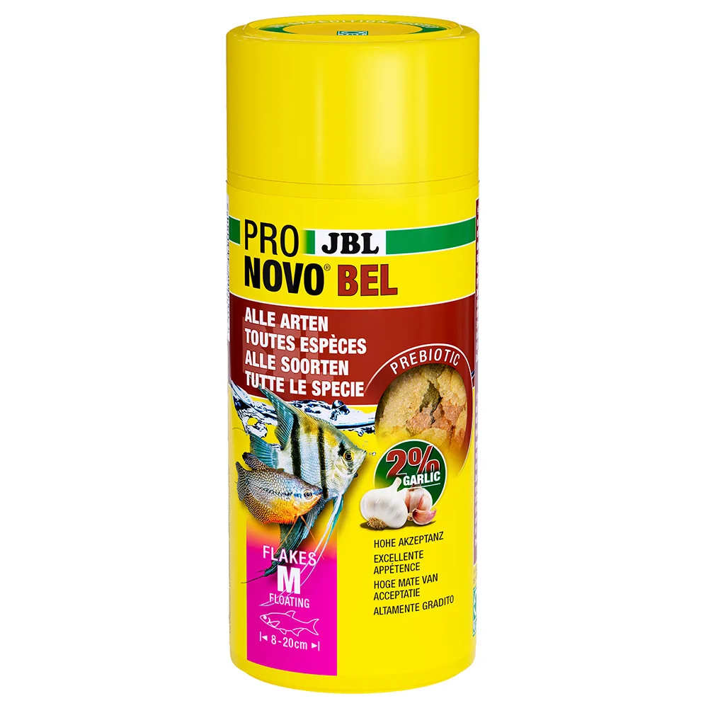 2x 250 ml JBL ProNovo Bel Flakes M visvoer by JBL – product photo
