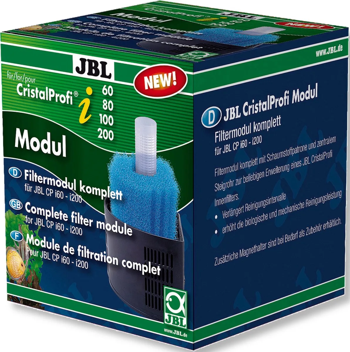 CristalProfi i-cl Filtermodule de JBL – photo produit