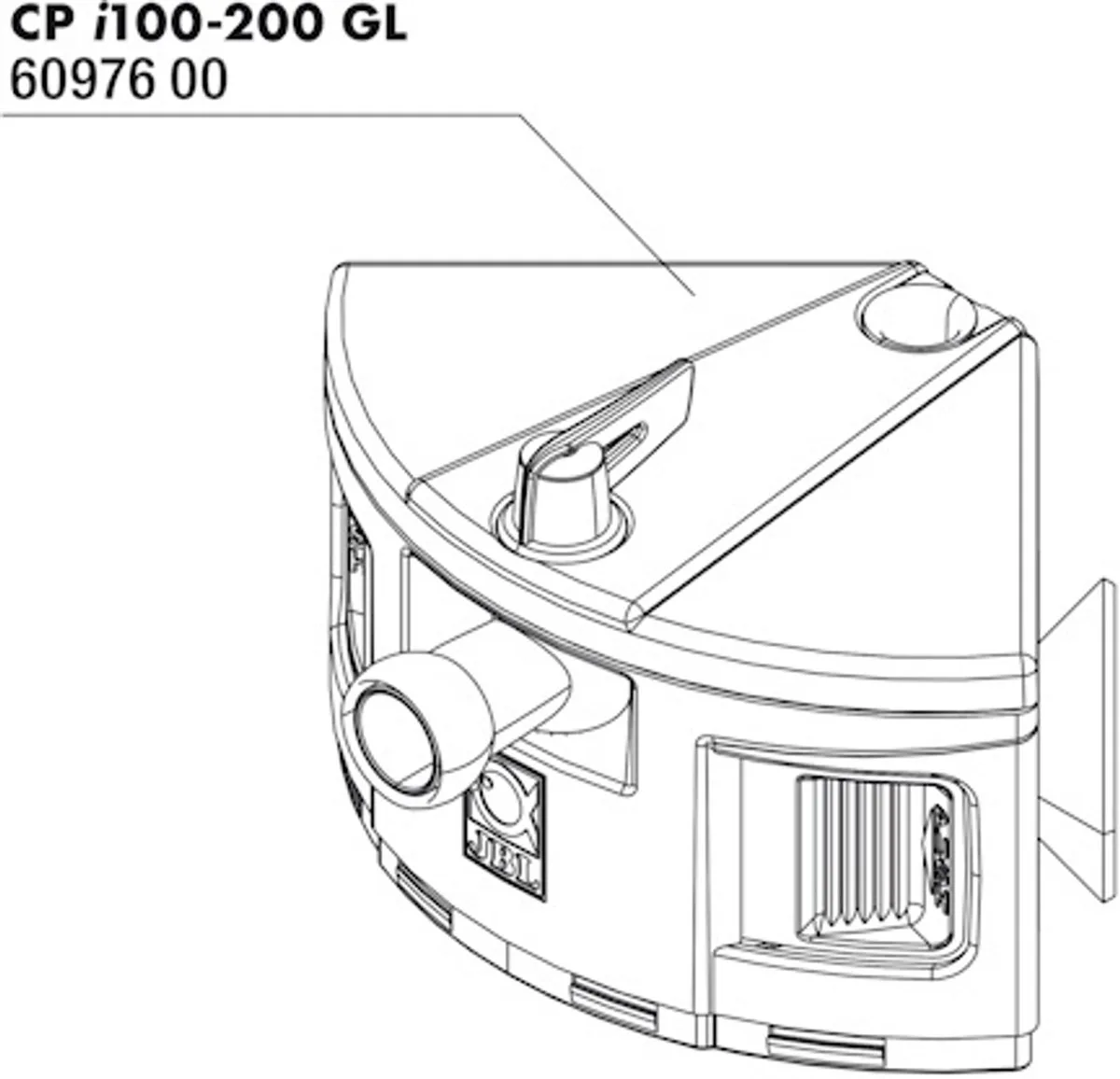 CristalProfi i_gl Pompenkop i100/200 by JBL – product photo