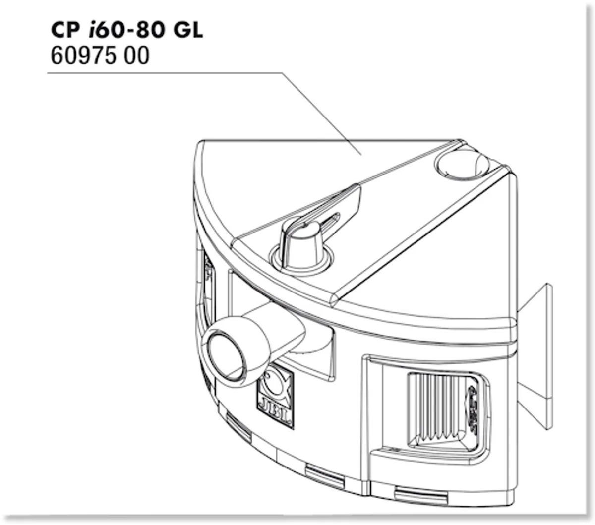 CristalProfi i_gl Pompenkop i60/80 de JBL – photo produit