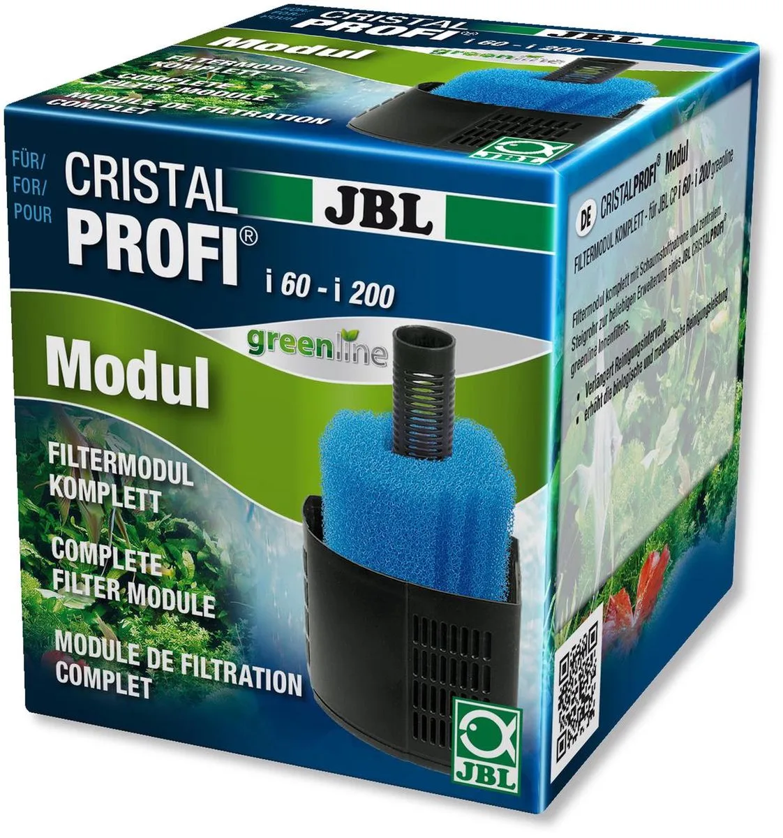 CristalProfi i greenline module Filltermodule voor CristalProfi i binnenfilterserie de JBL – photo produit