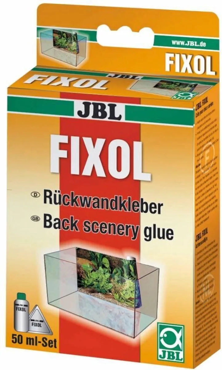 Fixol - Aquarium Achterwandlijm voor Folie Achterwanden de JBL en Bekijk productafbeelding – photo produit