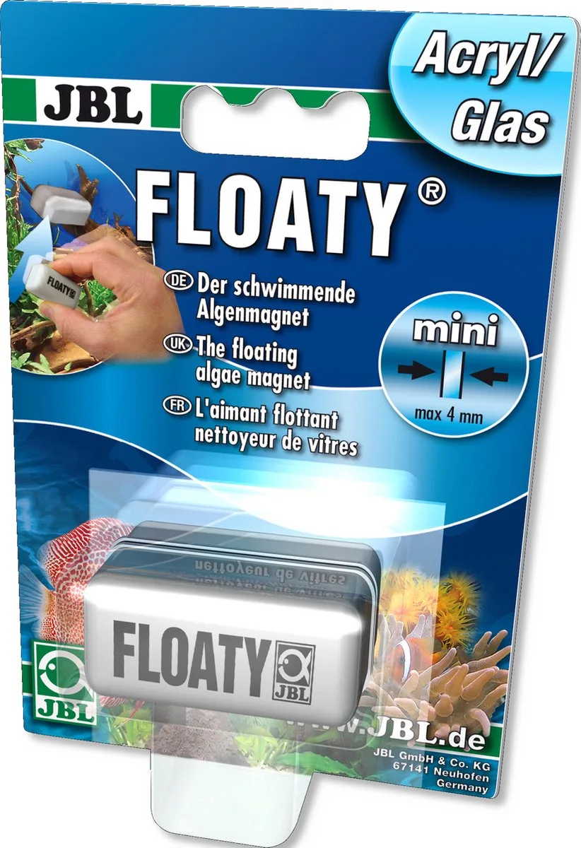 Floaty mini Acryl/Glas Drijvende reinigingsmagneet von JBL – Produktfoto