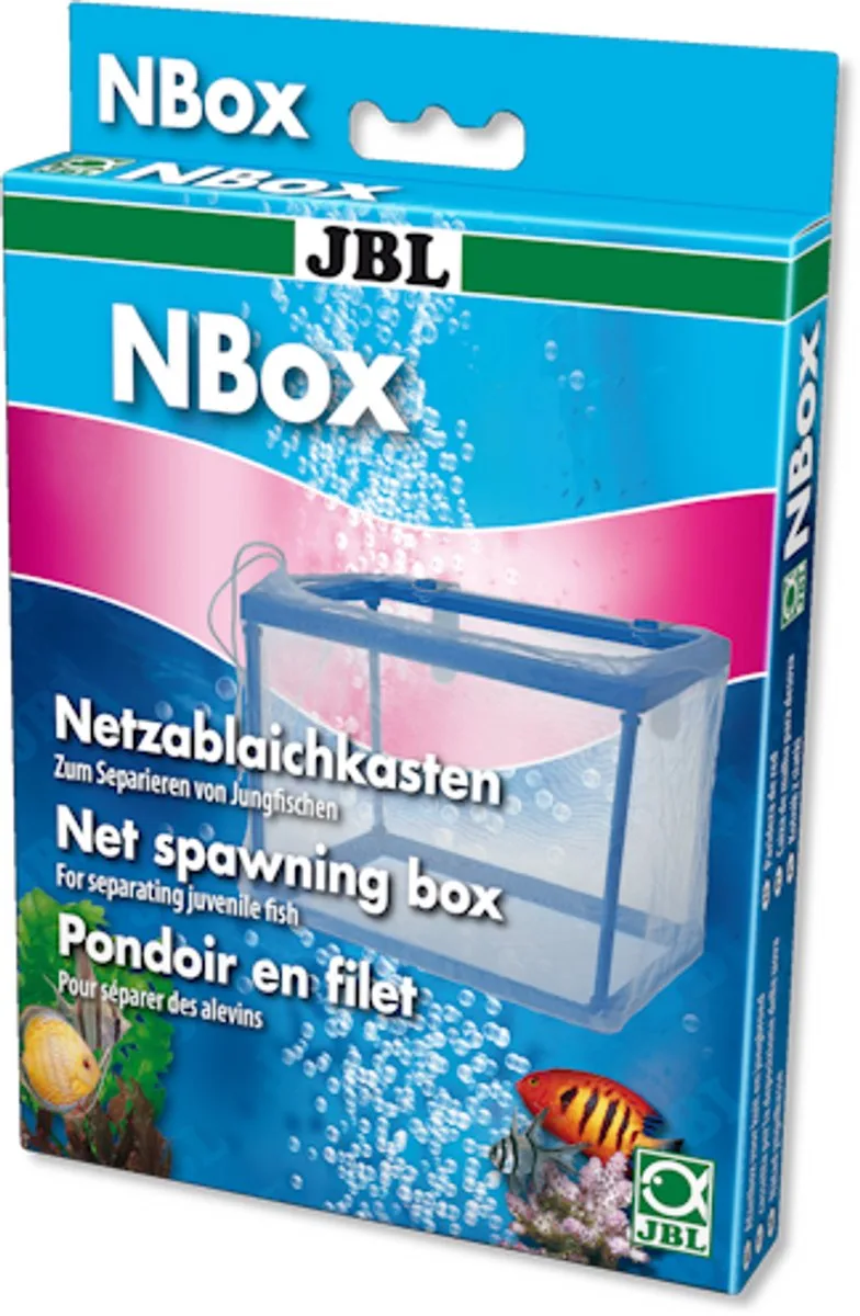 Nbox - Gaasbroedreservoir von JBL in Blau – Produktfoto