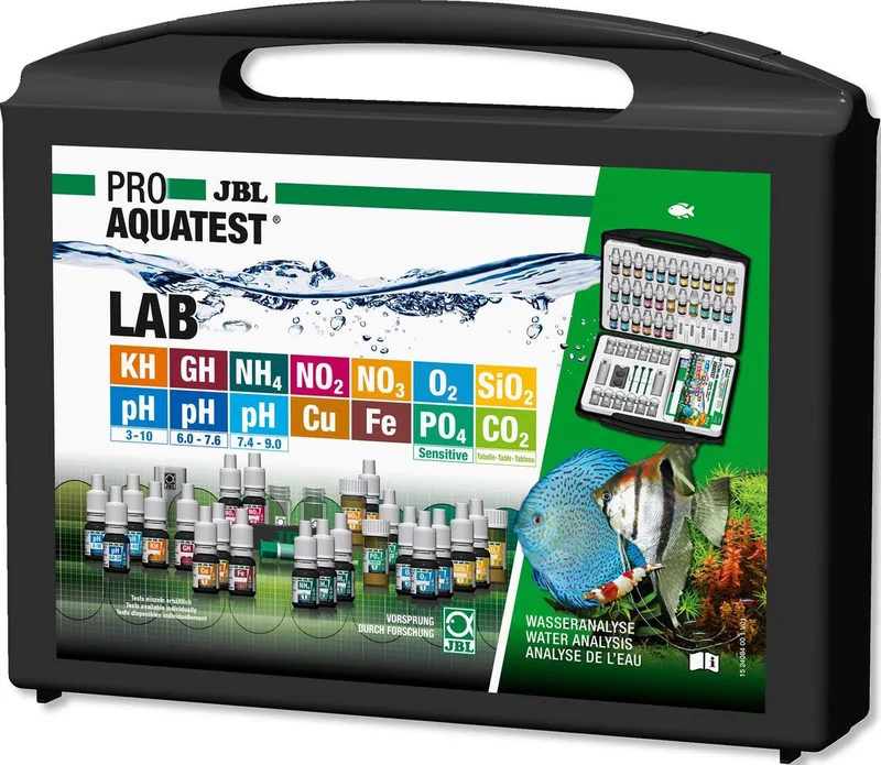 Pro Aquatest Lab - Zoetwatertest Aquarium by JBL in Black – product photo