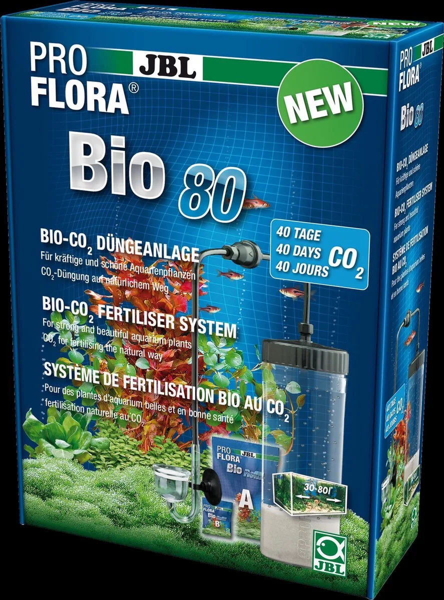 ProFlora bio80 (BioCO2 Mehrweg) de JBL en Noir – photo produit