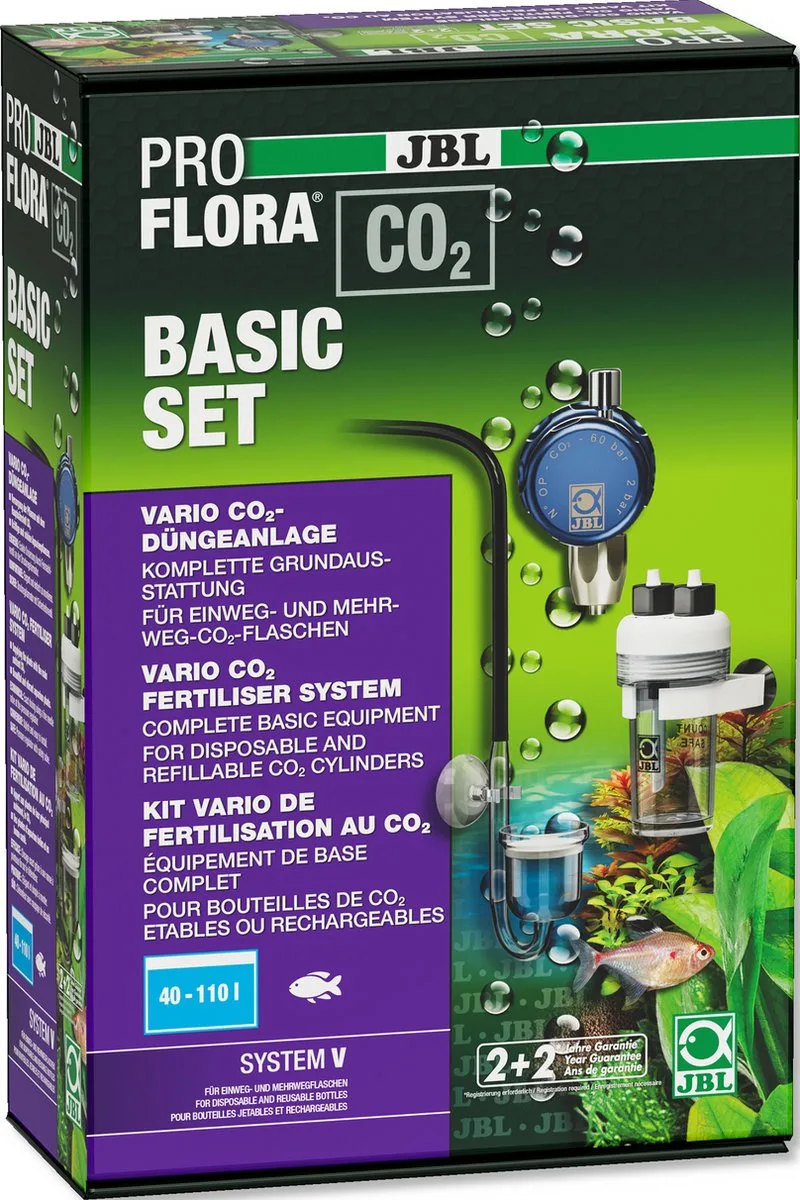 ProFlora CO₂ Basic Set V - Basis CO2 set van JBL in Color – productfoto