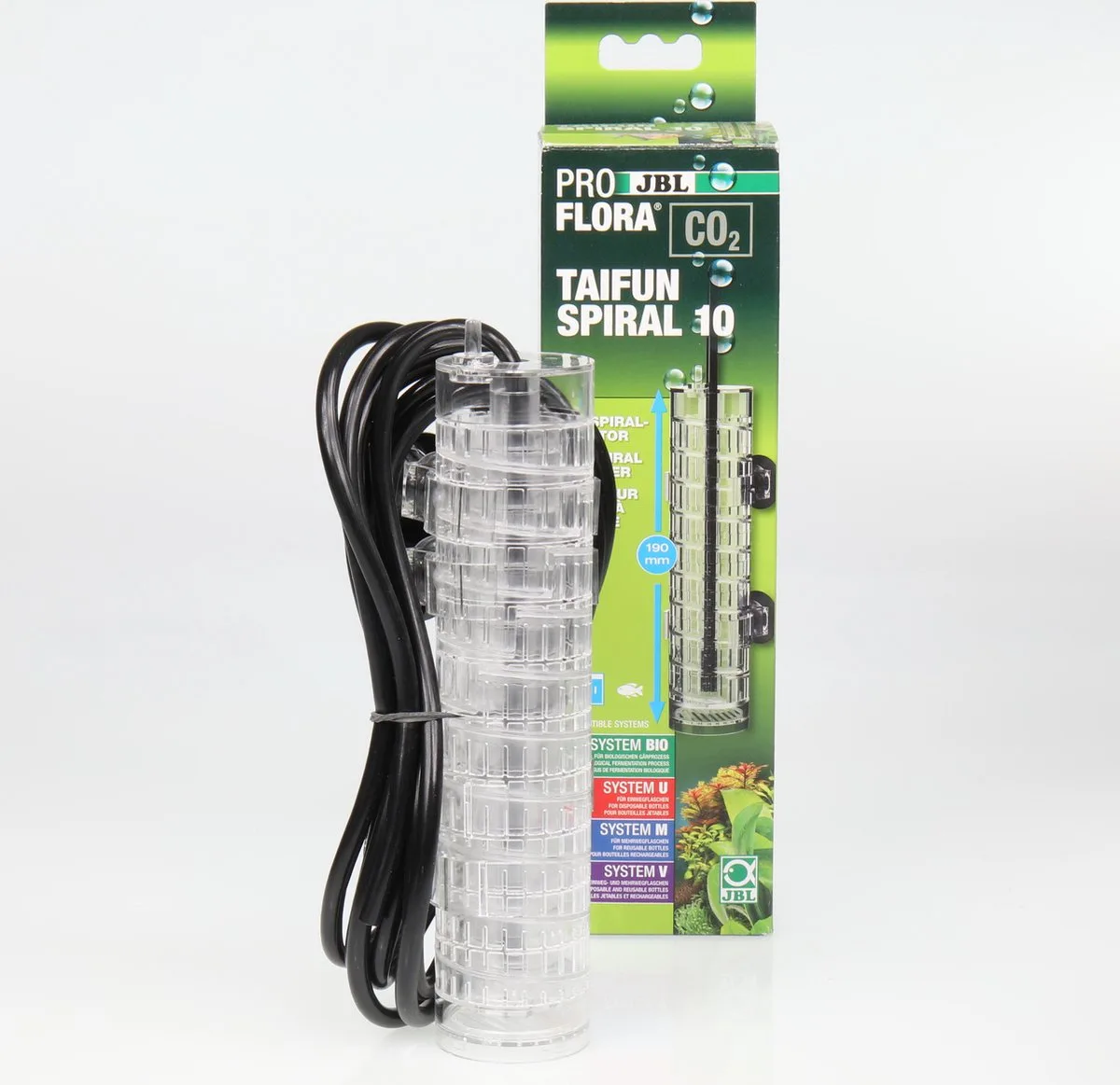 PROFLORA CO2 TAIFUN SPIRAL 10 Opruiming de JBL en Color – photo produit