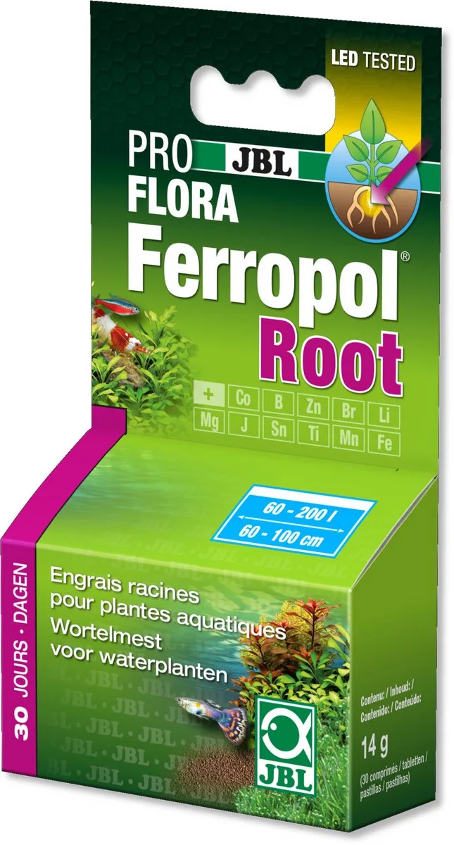 Proflora Ferropol Root - 30 tabletten von JBL in Grün – Produktfoto