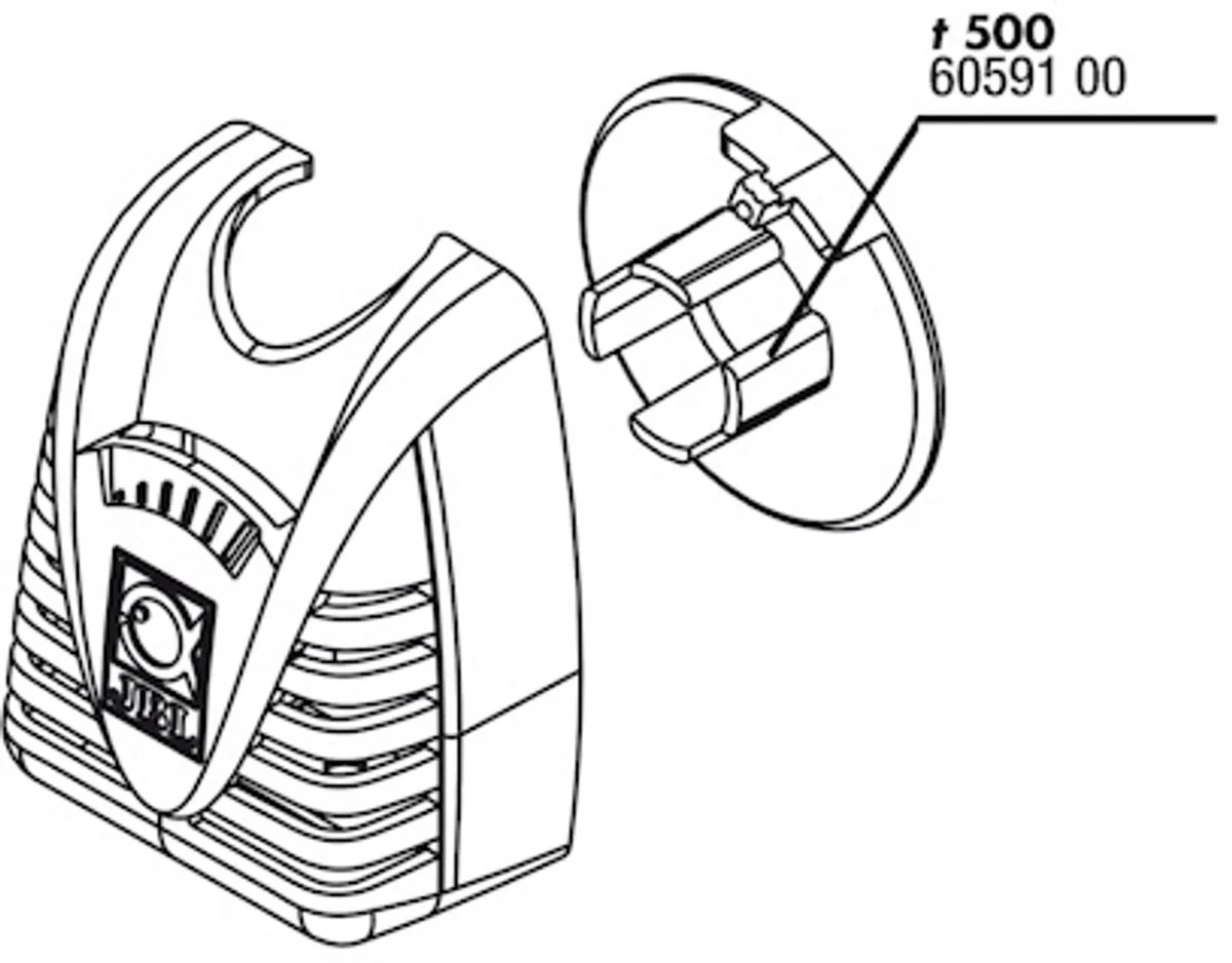ProFlow Frontafdekking met Regulering T500 fra JBL – produktbillede