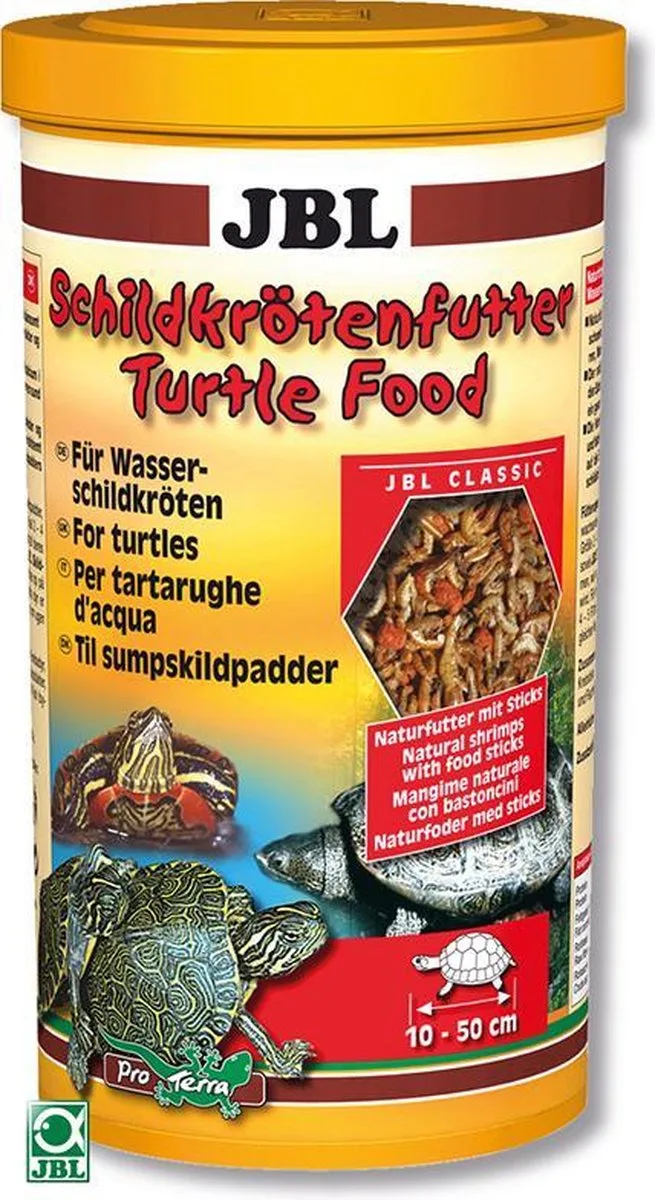 Schildpadvoer - Waterschildpad - Schildpadden van 10 tot 50 cm - 1 ltr de JBL – photo produit