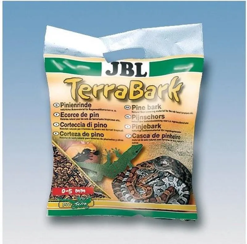 TerraBark pijnboomschors bodembedekking voor woud en regenwoudterraria 10-20MM - 20 Liter von JBL in Braun – Produktfoto