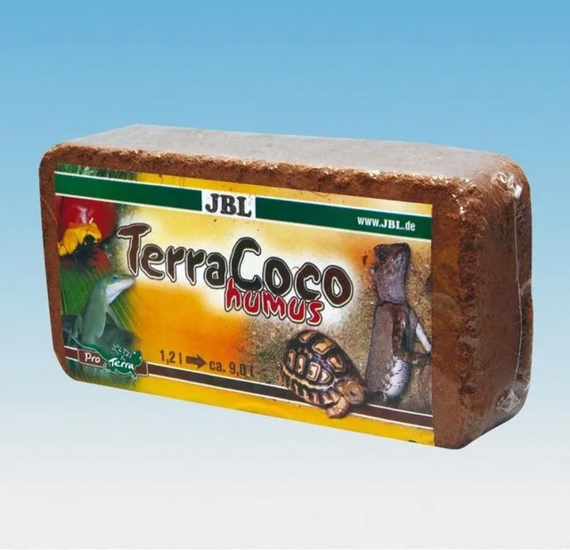 TerraCoco Humus 600 gram | ca. 8 liter kokoshumus bodembedekking voor terraria