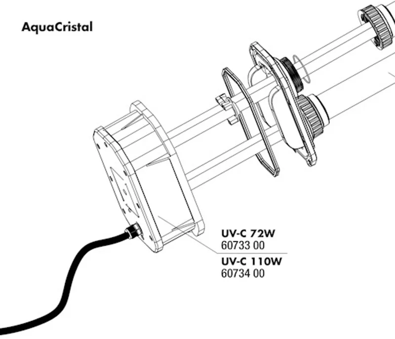 UV-C Electro eenheid 72W by JBL – product photo