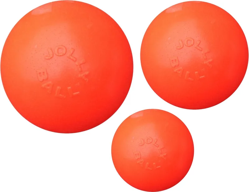 Jolly Ball Bounce-n Play - Ø 11 cm – Honden speelbal met vanillegeur - De perfecte stuiterbal - Bijtbestendig de Jolly Pets en Orange – photo produit