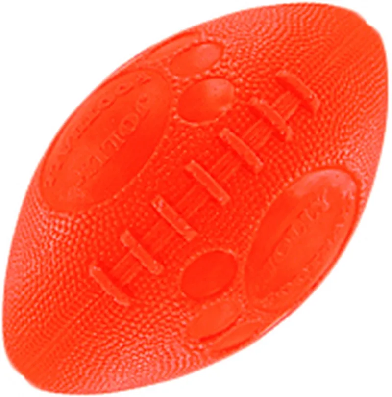 Jolly Football Bounch-n-Play – 22 x 12 cm - Hondenspeelgoed met aantrekkelijke vanillegeur – Duurzaam- en buitbestendig de Jolly Pets en Orange – photo produit