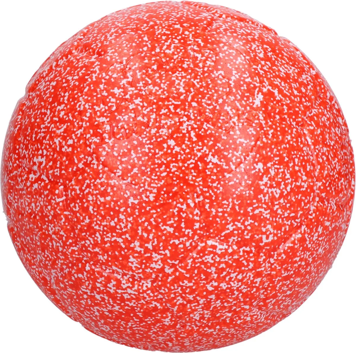 Jolly Soccer Ball – Ø20 cm – Stevig Hondenspeelgoed – Apporteerspeelgoed – Jollyflex stevig kunststof – Drijvend hondenspeeltje de Jolly Pets en Orange, Blanc – photo produit
