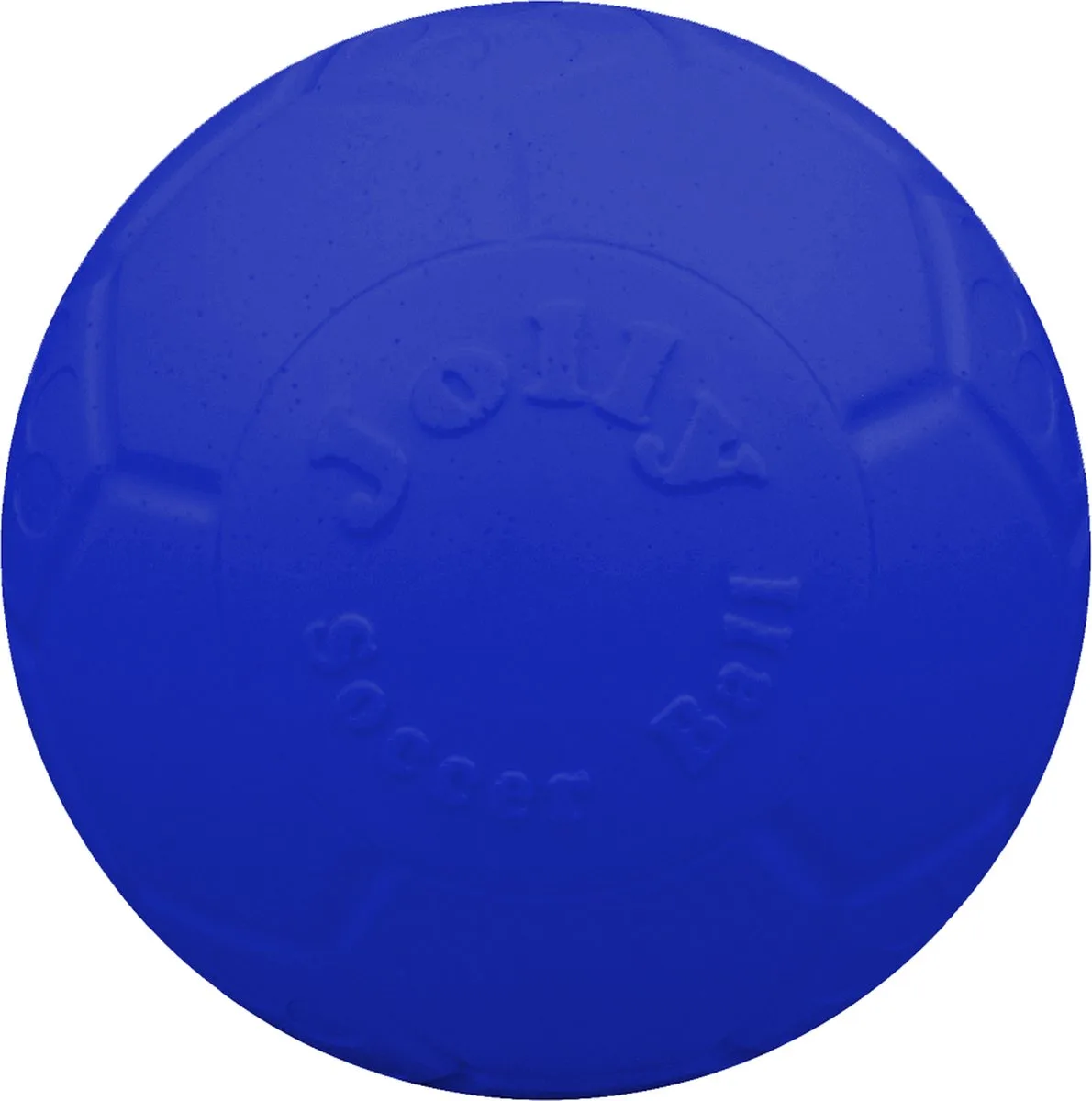 Jolly Soccer Ball - Ø20 cm – Stevig Hondenspeelgoed – Apporteerspeelgoed - Jollyflex stevig kunststof – Drijvend honden speelgoed de Jolly Pets en Bleu – photo produit