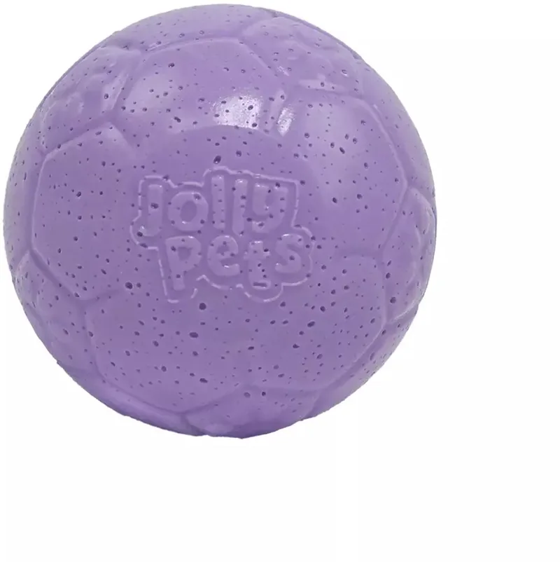 Mini Soccer Ball - Hondenspeelgoed - S - 10 cm van Jolly Pets in Lichtpaars – productfoto