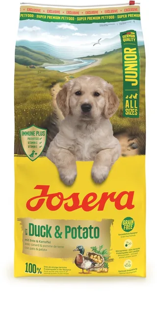 12,5 kg Josera all sizes junior duck & potato hondenvoer by Josera – product photo 1 of 6