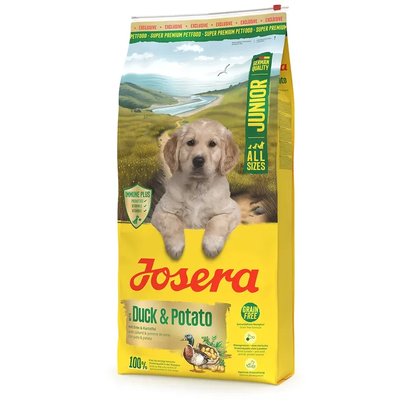 12,5 kg Josera all sizes junior duck & potato hondenvoer by Josera – product photo 2 of 6