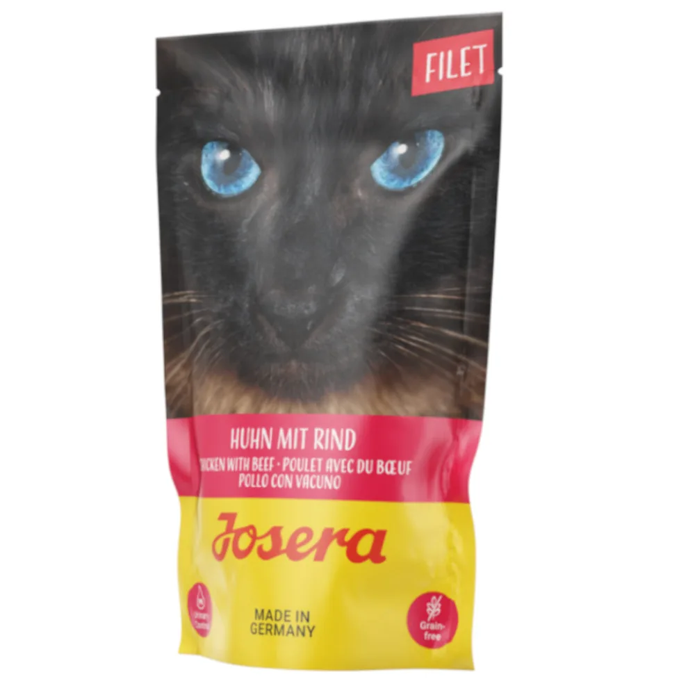 16x70g Kip met Rund Josera Filet Kattenvoer nat by Josera – product photo