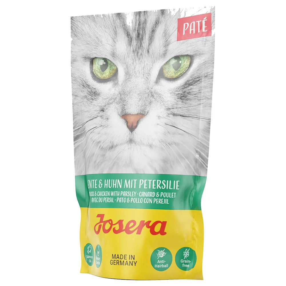 16x85g Eend & Kip met Peterselie Josera Paté Kattenvoer nat by Josera – product photo