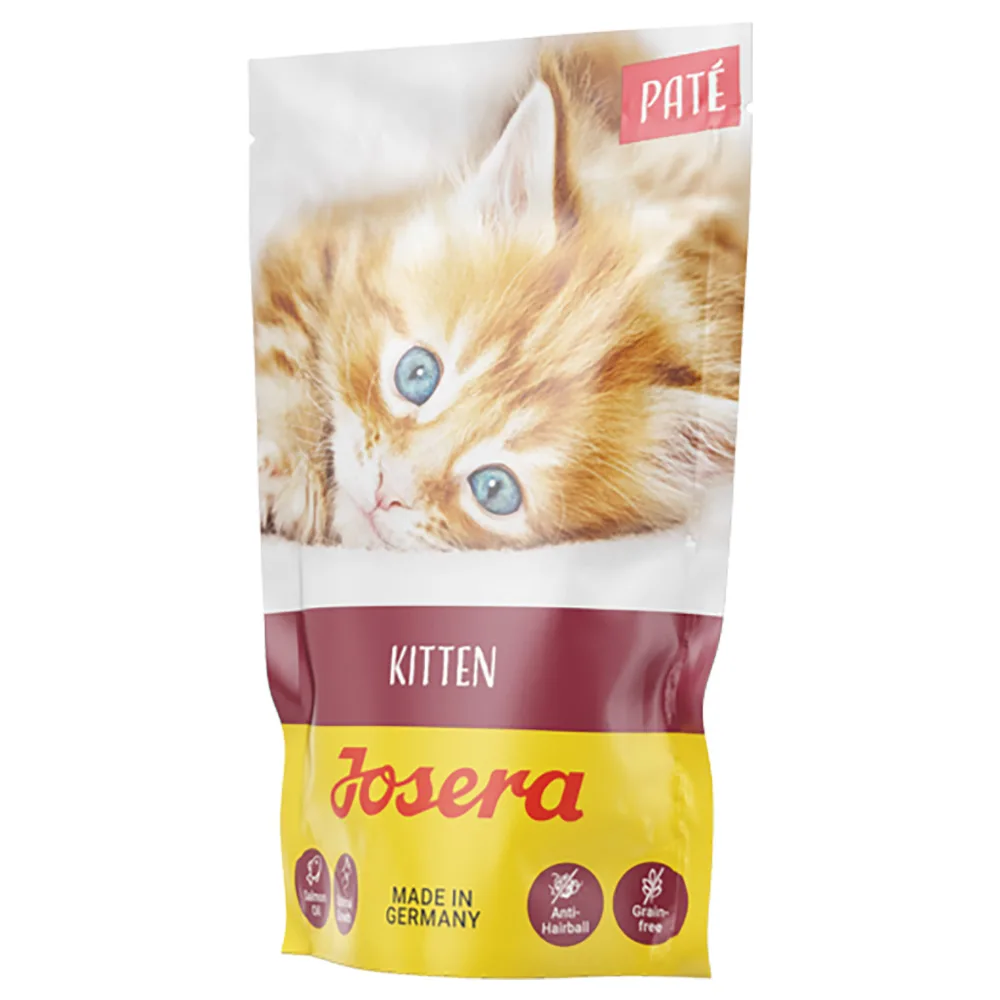 16x85g Josera Paté Kitten Gevogelte kattenvoer nat van Josera – productfoto