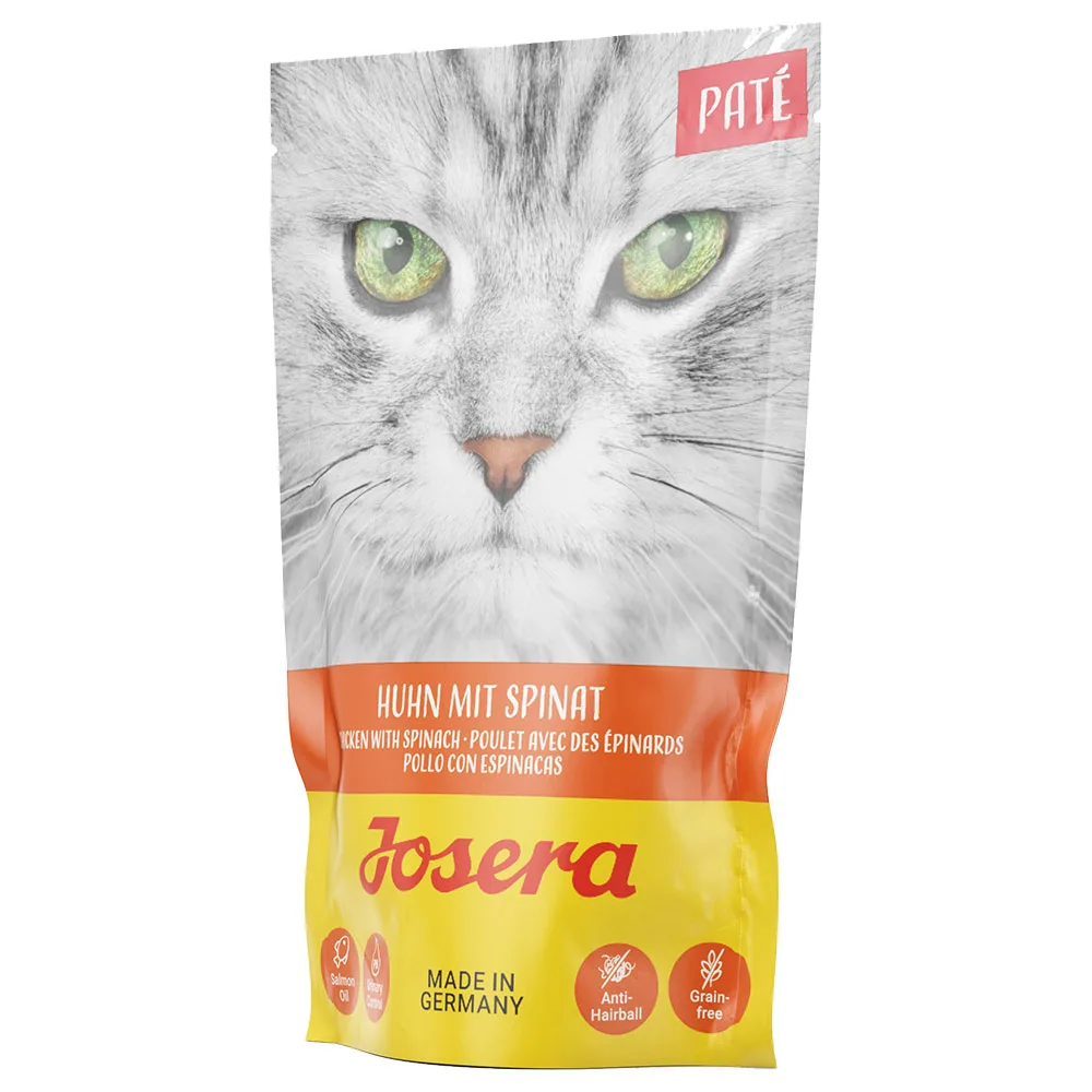 16x85g Kip met Spinazie Josera Paté Kattenvoer nat by Josera – product photo