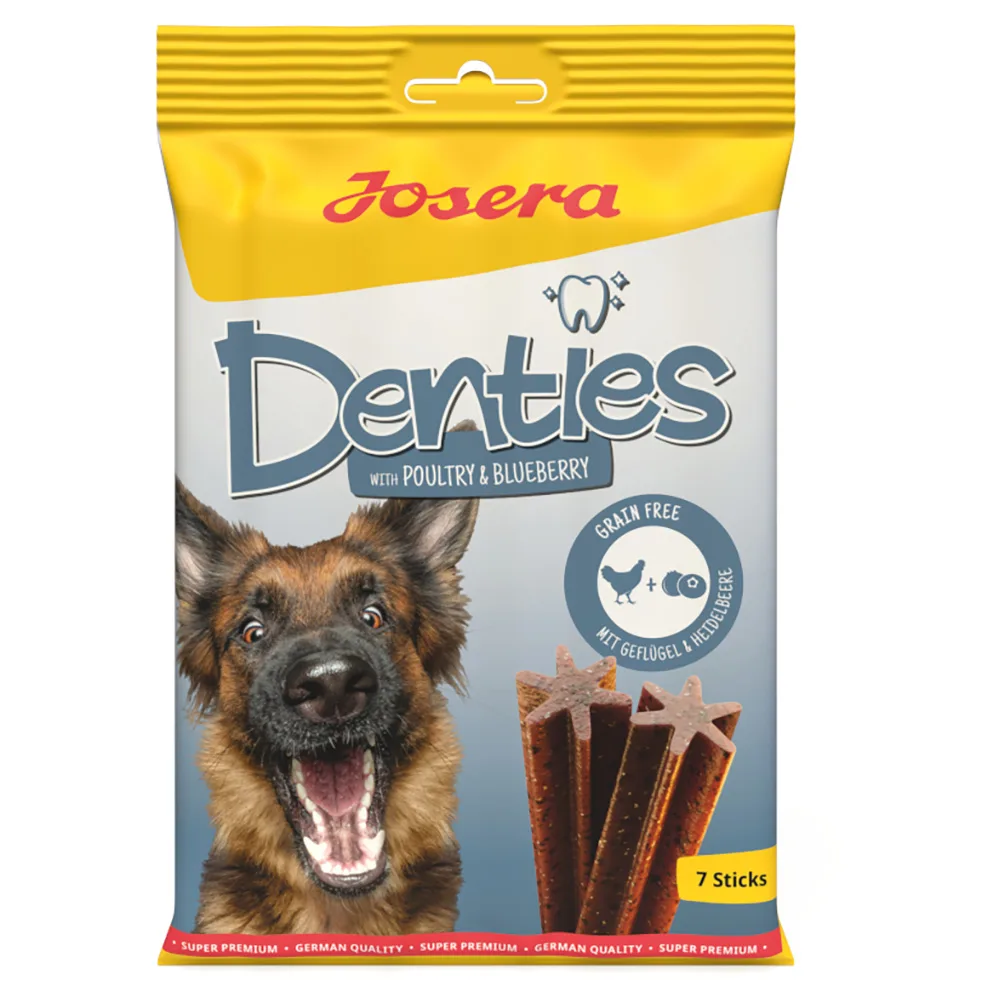 2x180g Josera Denties met Gevogelte & Bosbes Hondensnacks by Josera – product photo