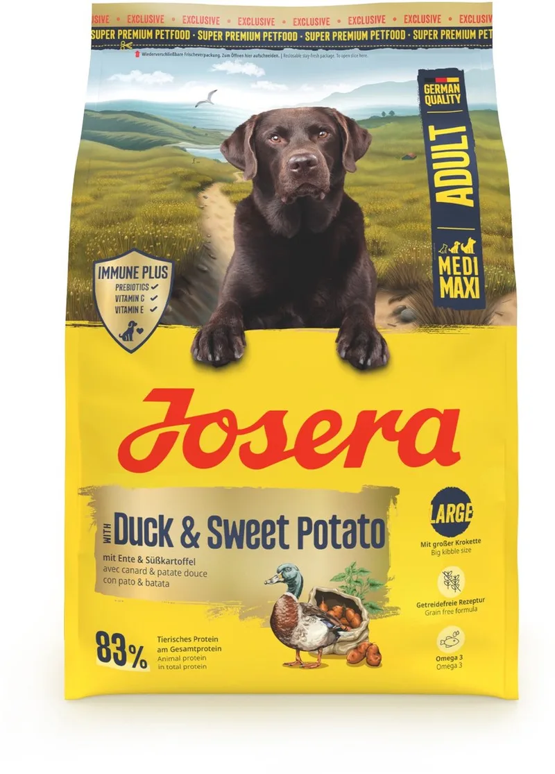 3 kg Josera medium maxi adult duck & sweet potato hondenvoer by Josera – product photo