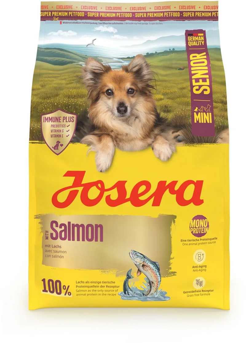 3 kg Josera mini senior salmon hondenvoer de Josera – photo produit