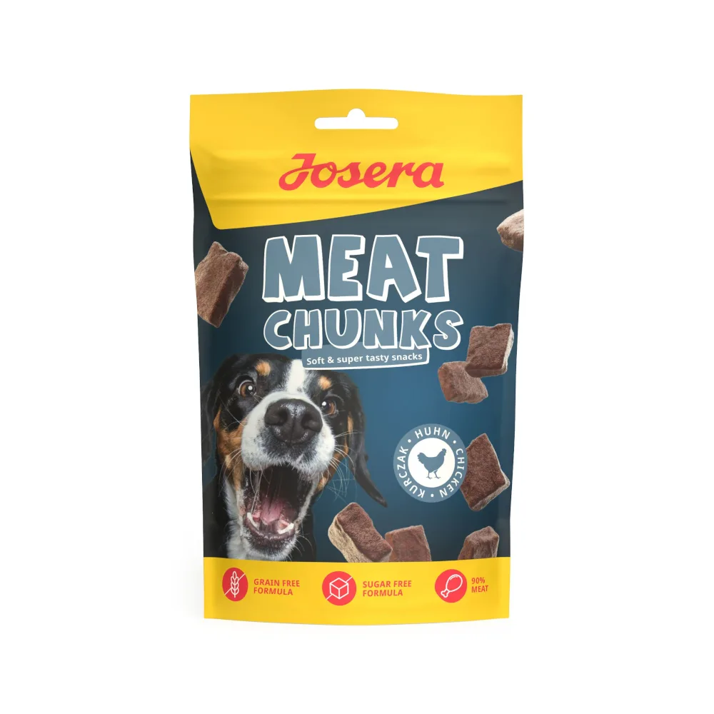 70g Josera Meat Chunks kip hondensnacks van Josera – productfoto