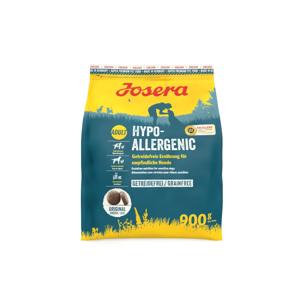 900 g Josera Hypoallergenic met insecten droogvoer voor honden van Josera – productfoto