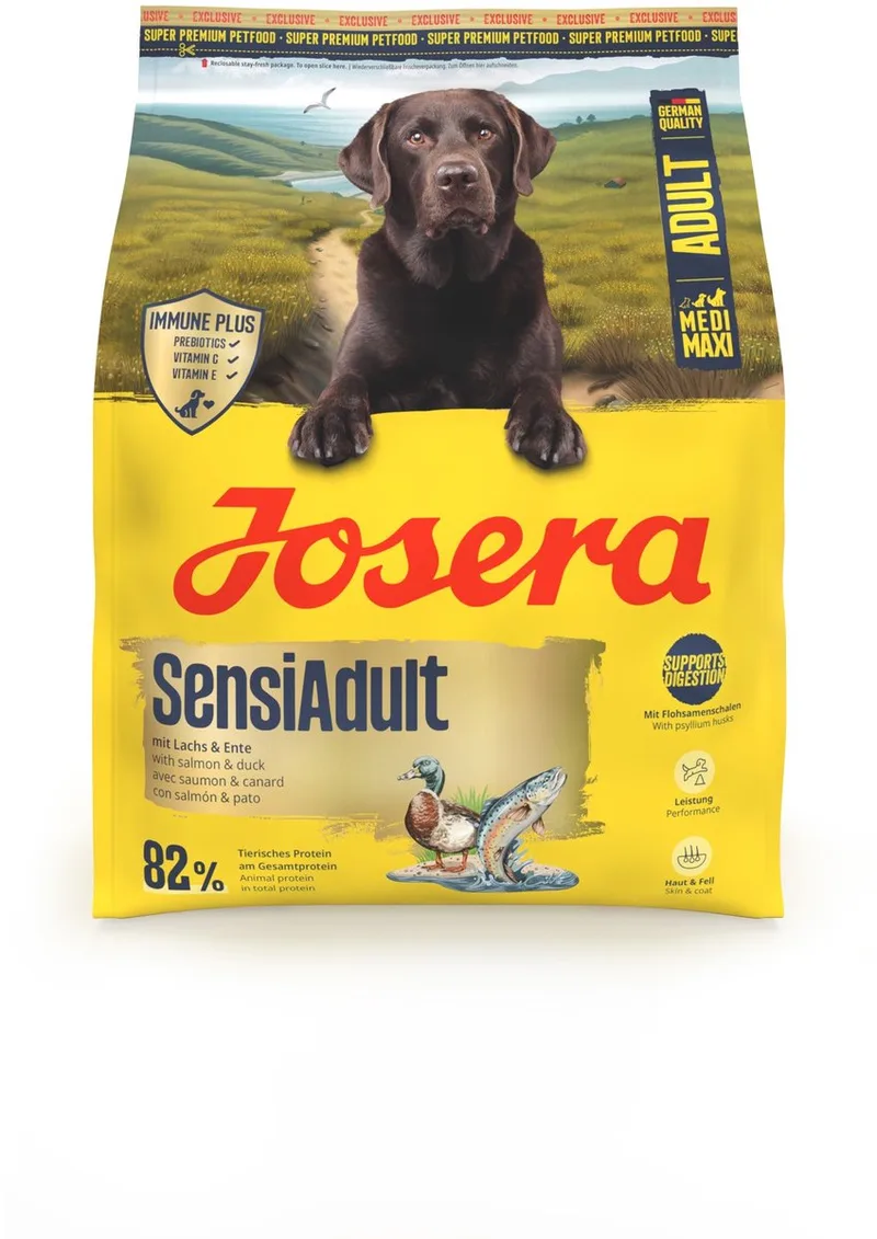 900 gr Josera medium maxi adult sensiadult hondenvoer von Josera – Produktfoto