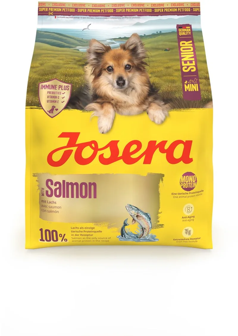 900 gr Josera mini senior salmon hondenvoer by Josera – product photo
