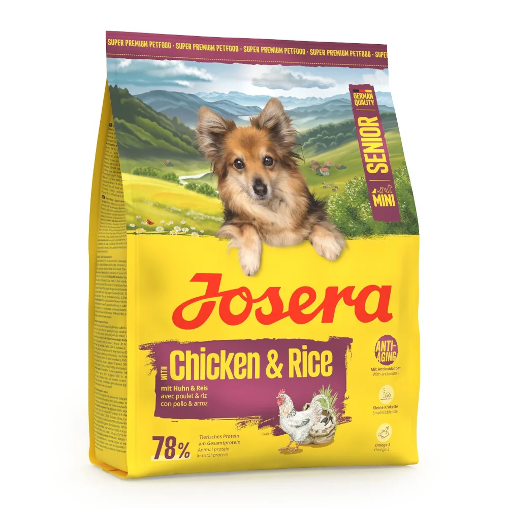 900g Josera Mini Senior Kip & Rijst droogvoer voor honden by Josera – product photo