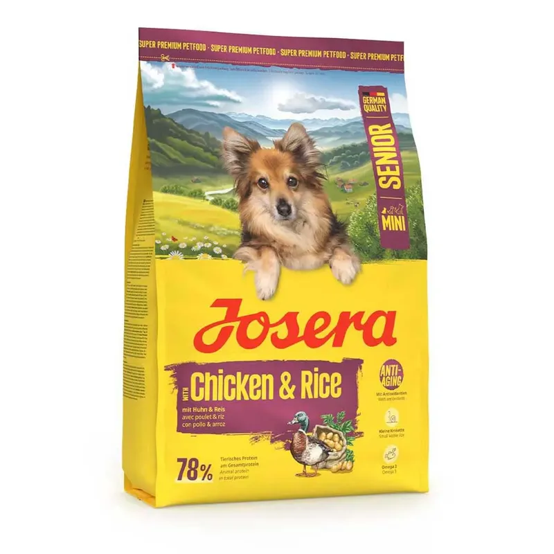 chicken / rice - hondenvoer - mini senior - 3 kg by Josera – product photo 3 of 3