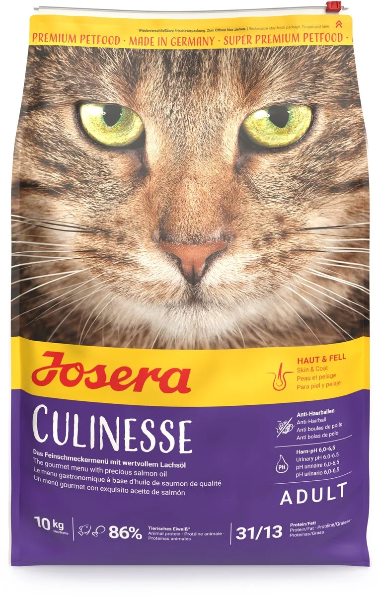 Culinesse Volwassen - Kattenvoer - Zalm en Gevogelte - 10kg by Josera – product photo