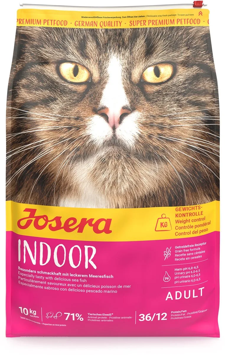Droogvoer Katten Josera - Graanvrij Zeevis - 10 kg, Ondersteunt Haarbalafvoer by Josera – product photo