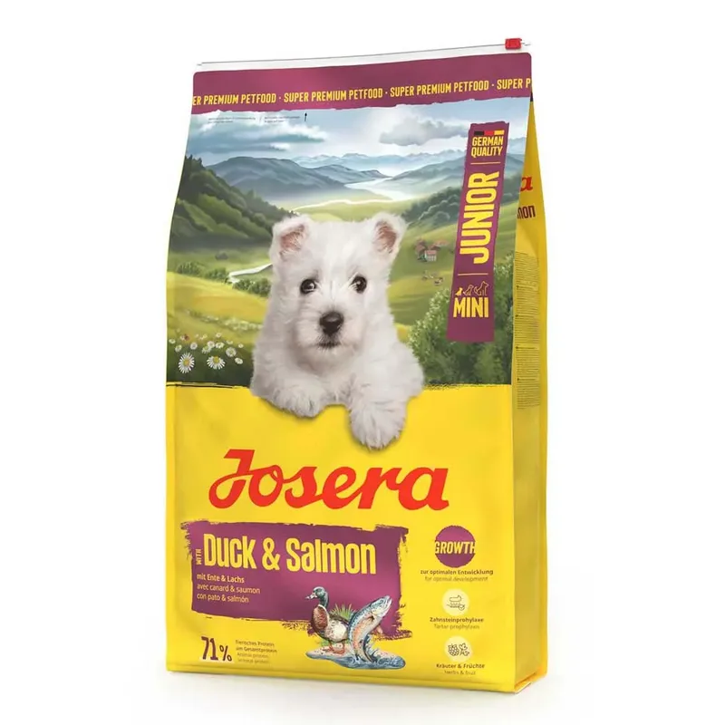 duck / salmon - hondenvoer - mini junior - 3 kg by Josera – product photo 4 of 6