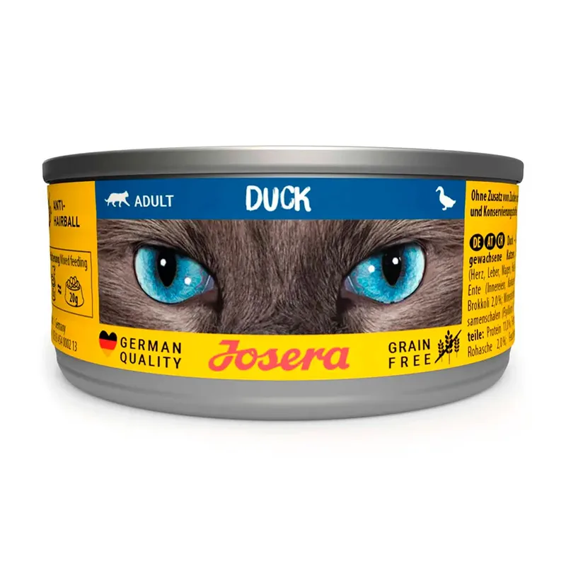 Duck Tin 85g Natvoer Voor Katten by Josera – product photo 1 of 2