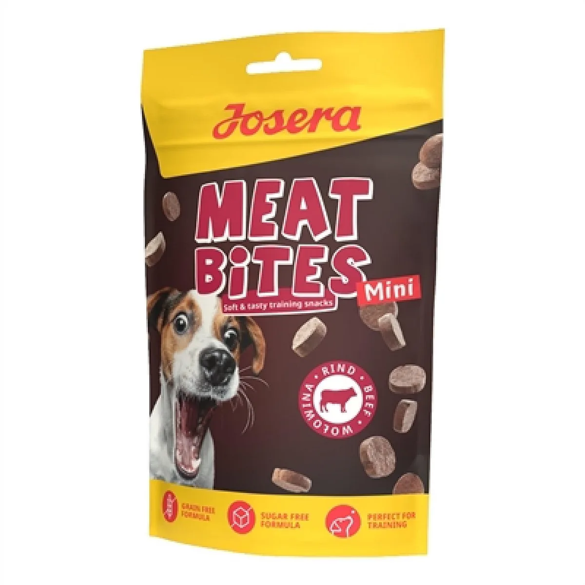 Casse-croûte Meat Bites Mini Con Ternera-70g de Josera – photo produit