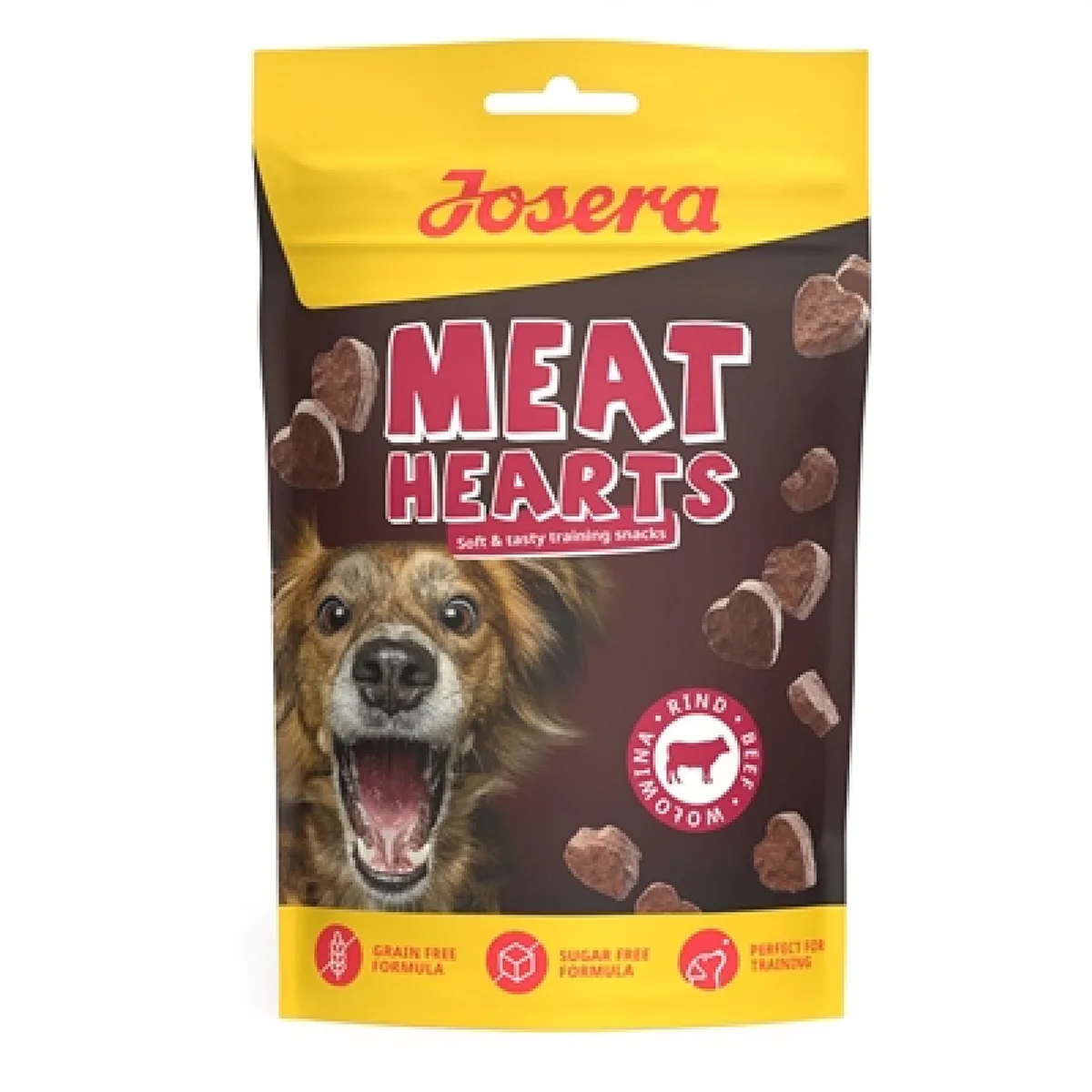 Meat Hearts Con Ternera-70g Imbiss von Josera – Produktfoto