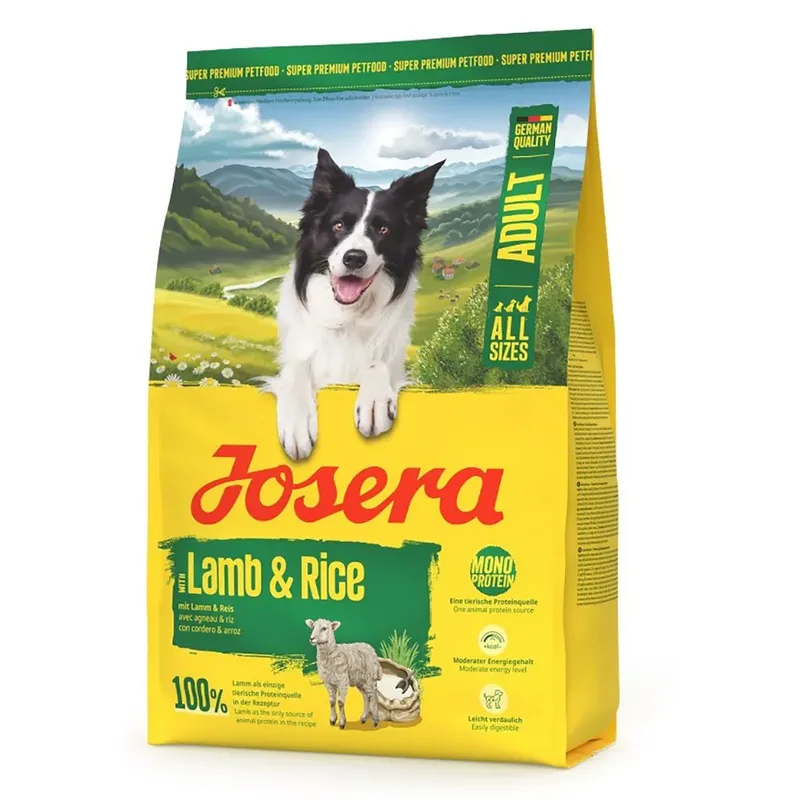 Hondenvoer Voor Volwassen Honden Met Lam & Rijst 900 G by Josera – product photo 1 of 3