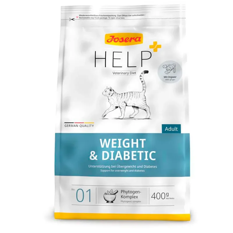 Hulp Overgewicht & Diabetes Kattenvoer van Josera – productfoto
